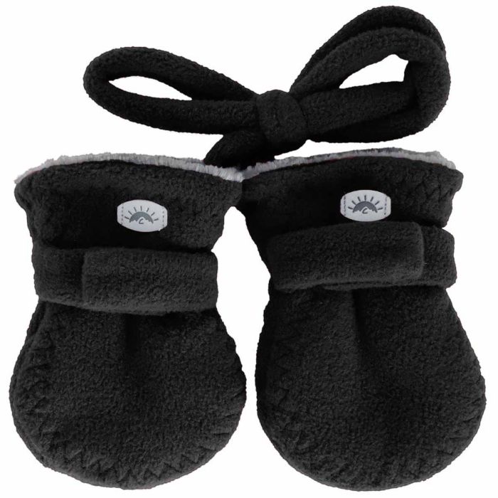 Calikids Fleece Baby Mitten w. Cord