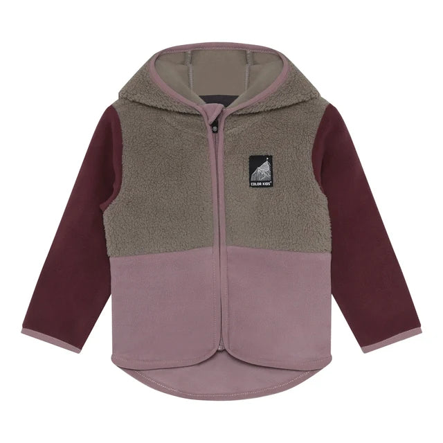 Color Kids Toddler Teddy Fleece Jacket