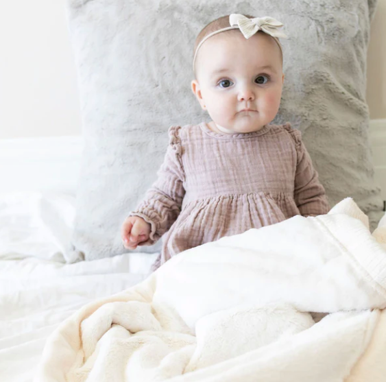 Saranoni Lush Receiving Blanket - Baby Laurel & Co.