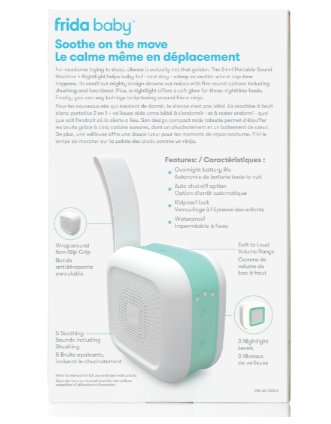 FridaBaby 2-in-1 Portable Sound Machine + Nightlight - Baby Laurel & Co.