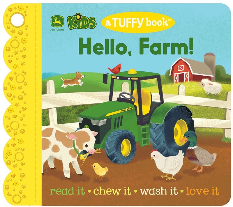 John Deere Kids Hello, Farm! A Tuffy Book - Baby Laurel & Co.