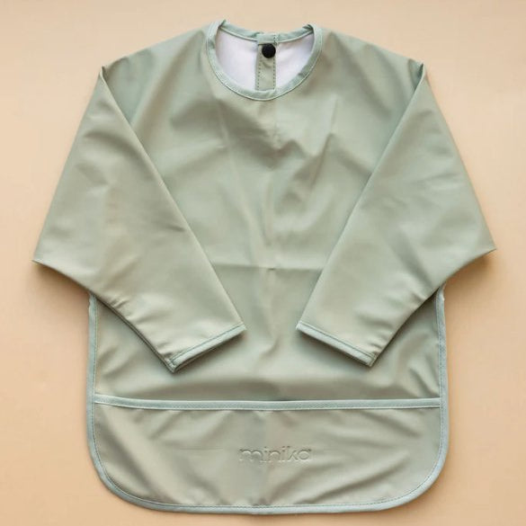 Minika Long Sleeve Bib - Baby Laurel & Co.