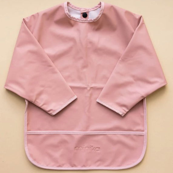 Minika Long Sleeve Bib - Baby Laurel & Co.