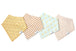 Copper Pearl Bandana Bib 4-Pack Set