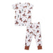 Angel Dear Short Sleeve Top + Pant Loungewear Set