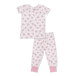 Angel Dear Short Sleeve Top + Pant Loungewear Set