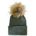 Baby's First Fur Pom Hat