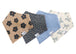 Copper Pearl Bandana Bib 4-Pack Set
