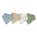 Copper Pearl Bandana Bib 4-Pack Set