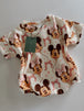 Dear Aspen Short Sleeve Bubble Romper- Girl