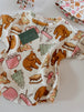 Dear Aspen Short Sleeve Bubble Romper- Girl