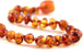 Healing Amber Bracelet/Anklet- 6.5in
