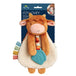 Itzy Ritzy Itzy Friends Lovey Plush With Silicone Teether Toy