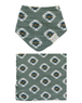 Mebie Baby Muslin Burp Cloth + Bib Set