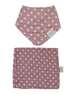 Mebie Baby Muslin Burp Cloth + Bib Set