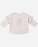Quincy Mae Ruffle Long Sleeve Tee