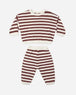 Quincy Mae Waffle Slouch Set