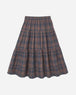 Rylee + Cru Tiered Midi Skirt