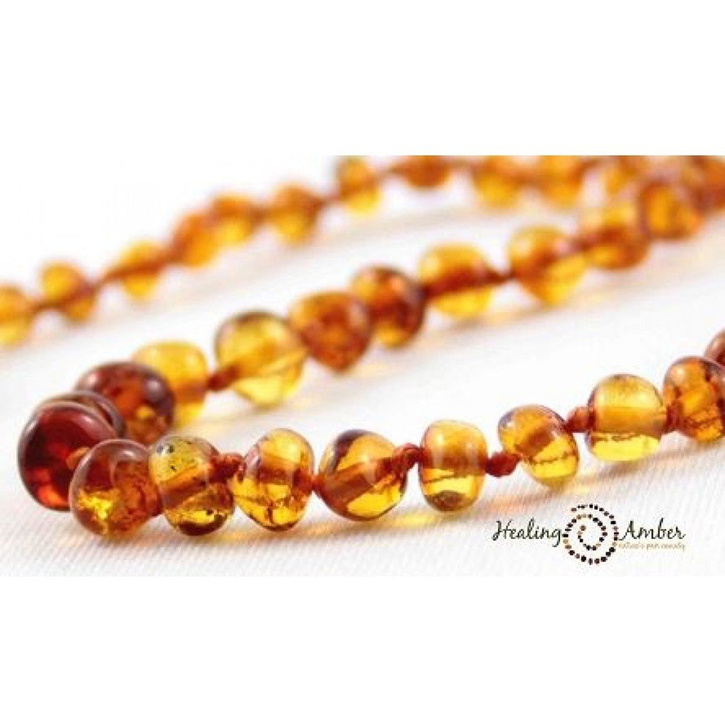 Healing Amber Necklace 13 inches - Baby Laurel & Co. 