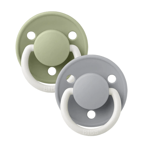 Bibs De Lux Silicone Pacifiers - 2 Pack - Baby Laurel & Co.