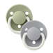 Bibs De Lux Silicone Pacifiers - 2 Pack - Baby Laurel & Co.