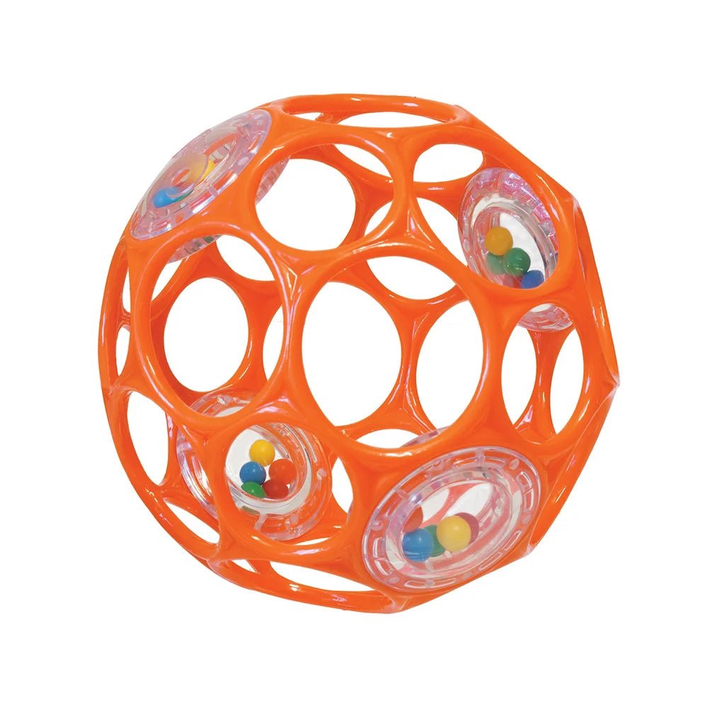 Bright Starts Oball 4" Ball With Rattles - Baby Laurel & Co.