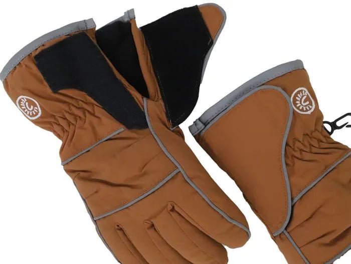 Toddler best sale brown gloves