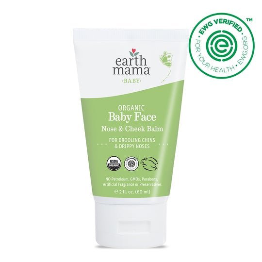 Earth Mama Organic Baby Face Nose & Cheek Balm - Baby Laurel & Co.