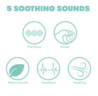 FridaBaby 2-in-1 Portable Sound Machine + Nightlight - Baby Laurel & Co.