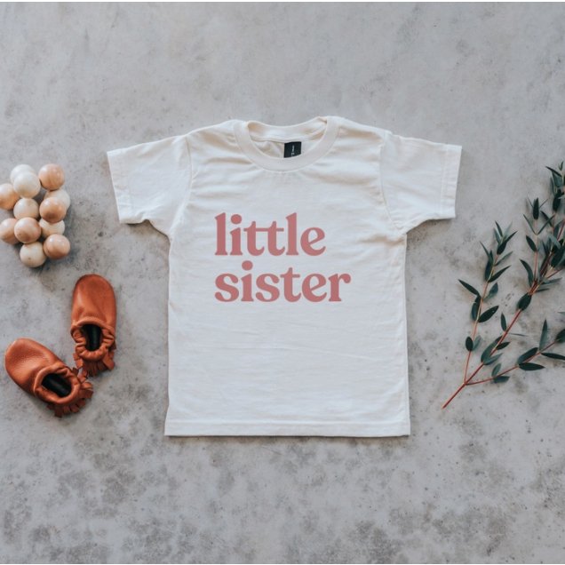 Gladfolk Little Sister Tee - Baby Laurel & Co.