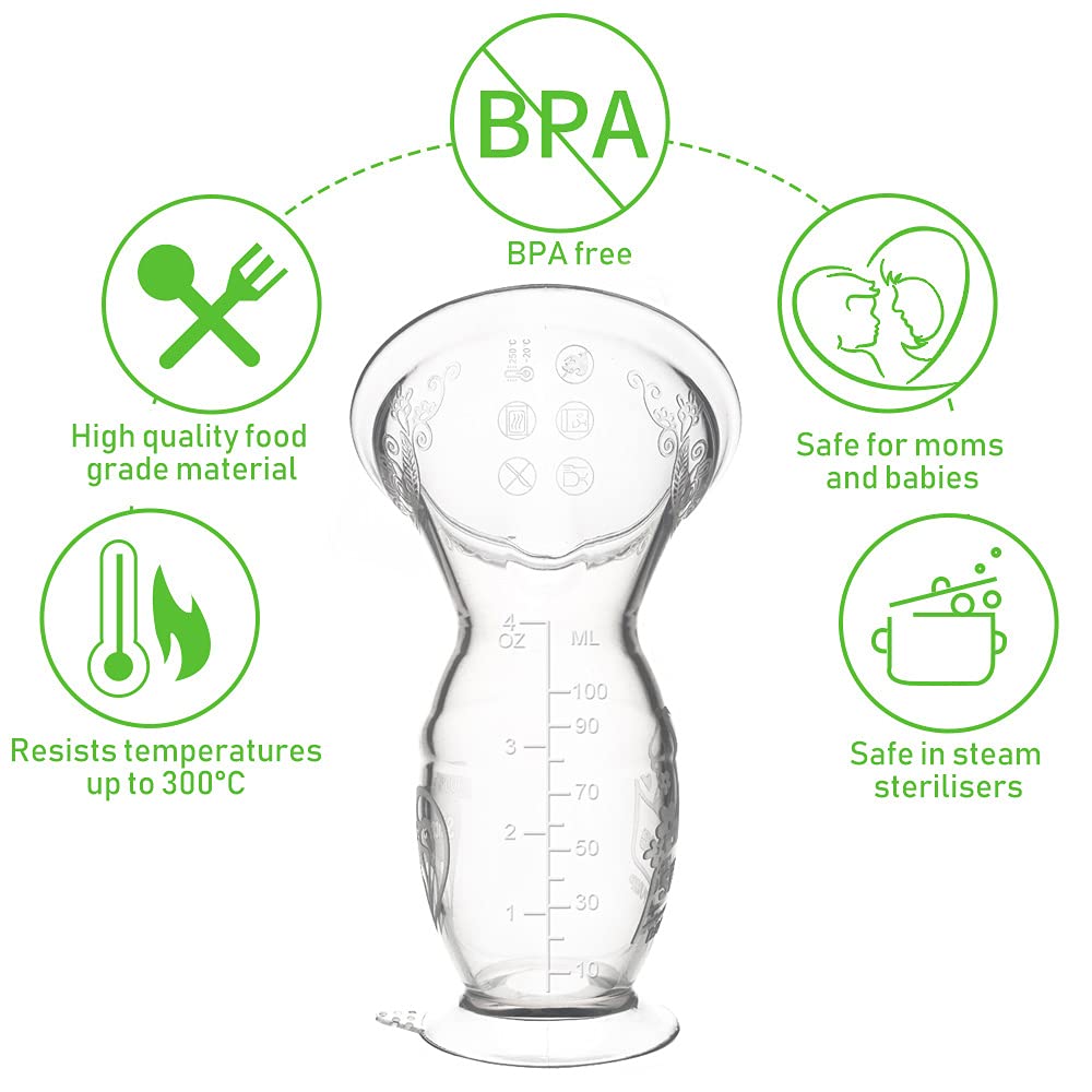 Haakaa Silicone Breast Pump (150ml) - Baby Laurel & Co.