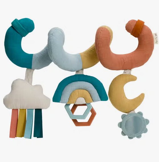 Itzy Ritzy Bitzy Bespoke Spiral Car Seat Activity Toy - Baby Laurel & Co.