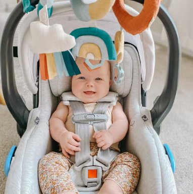 Itzy Ritzy Bitzy Bespoke Spiral Car Seat Activity Toy - Baby Laurel & Co.
