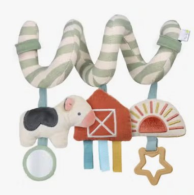 Itzy Ritzy Bitzy Bespoke Spiral Car Seat Activity Toy - Baby Laurel & Co.