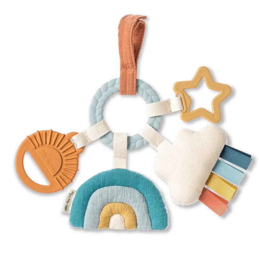 Itzy Ritzy Bitzy Busy Ring Teething Activity Toy - Baby Laurel & Co.