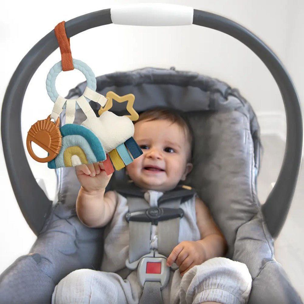 Itzy Ritzy Bitzy Busy Ring Teething Activity Toy - Baby Laurel & Co.