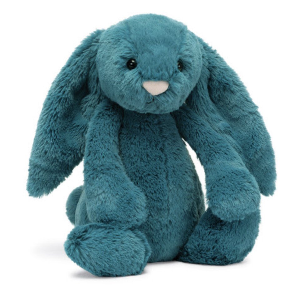 Jellycat Bashful Mineral Blue Bunny – Baby Laurel & Co.