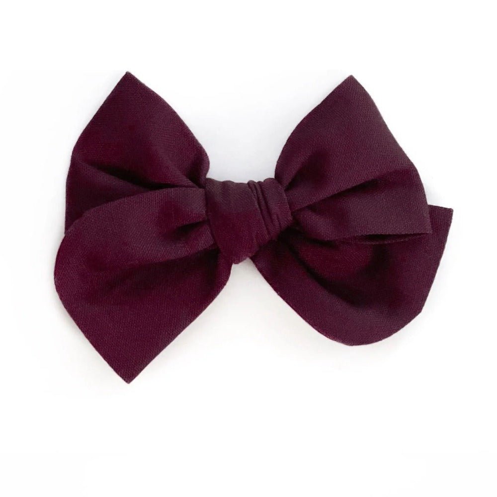 Knotted Crown Pinwheel Bow - Baby Laurel & Co.