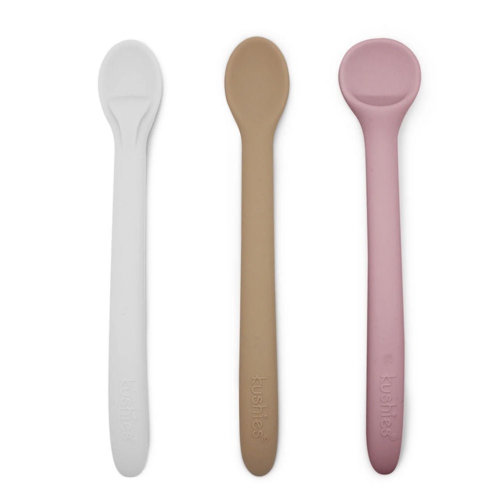 Kushies SiliStages 3-Pack Spoon Set - Baby Laurel & Co.