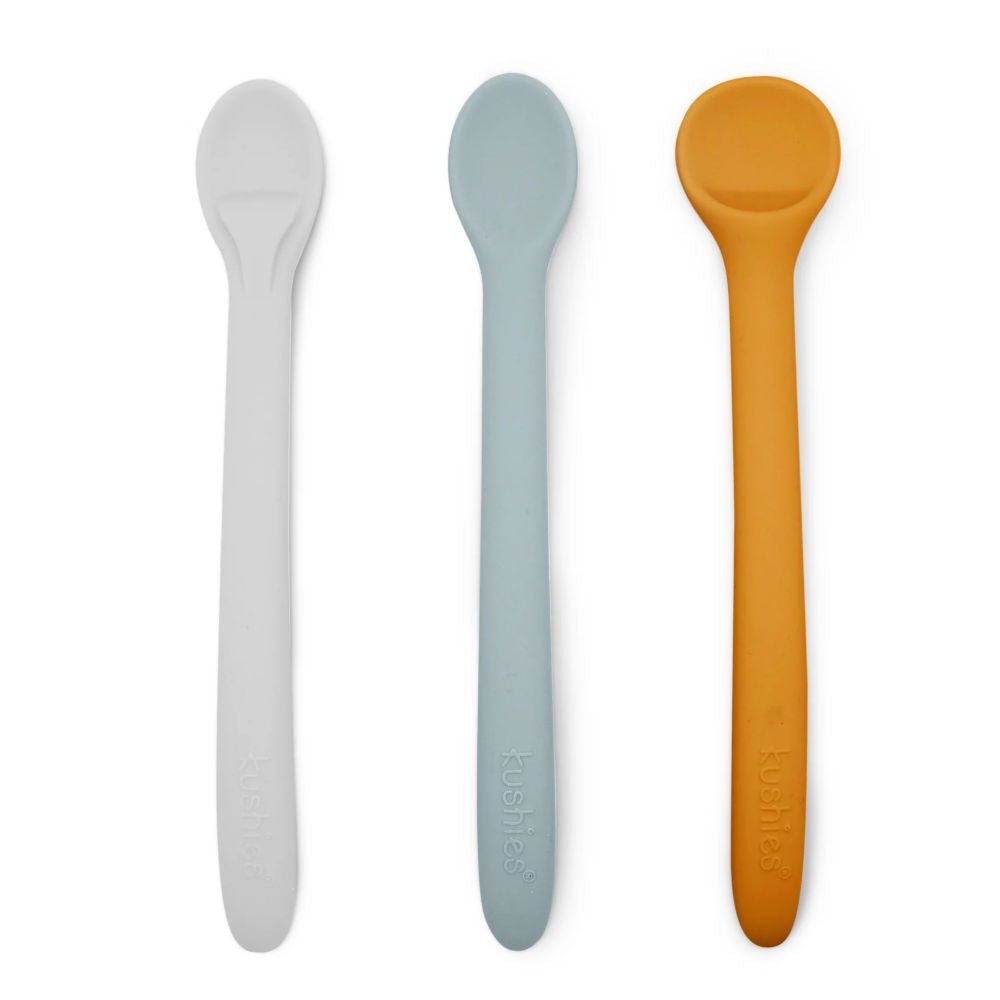 Kushies SiliStages 3-Pack Spoon Set - Baby Laurel & Co.
