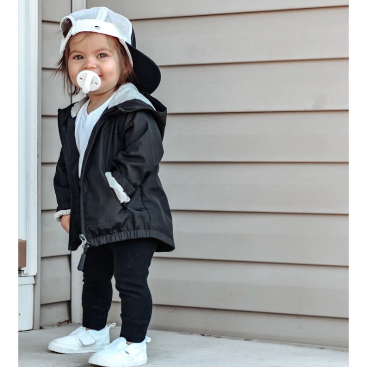 Little girl fashion windbreaker