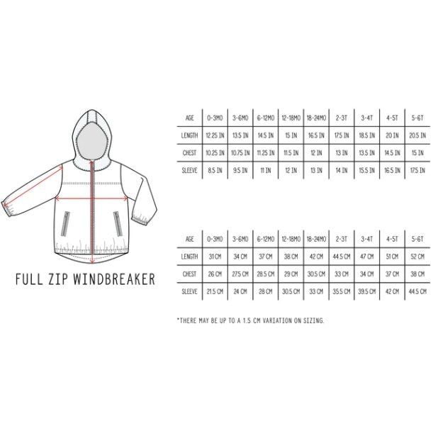 Little Bipsy Windbreaker - Baby Laurel & Co.