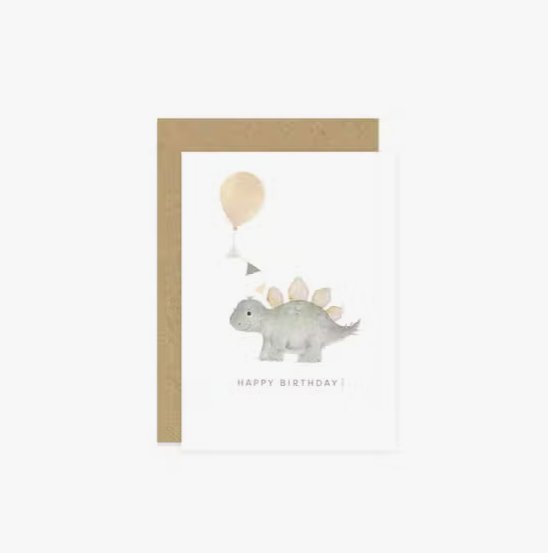 Little Roglets Children's Dinosaur Birthday Card - Baby Laurel & Co.