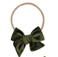 Lou Lou and Company Velvet Bow - Baby Laurel & Co.