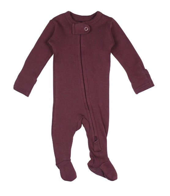 L'ovedbaby Organic Two Way Zipper Footie - Baby Laurel & Co.