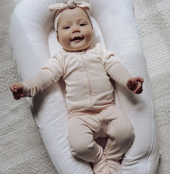 L'ovedbaby Organic Two Way Zipper Footie - Baby Laurel & Co.