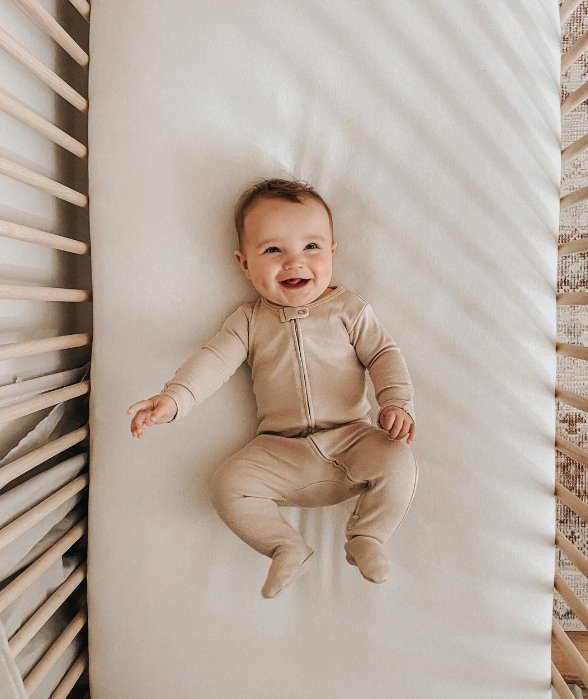L'ovedbaby Organic Two Way Zipper Footie - Baby Laurel & Co.