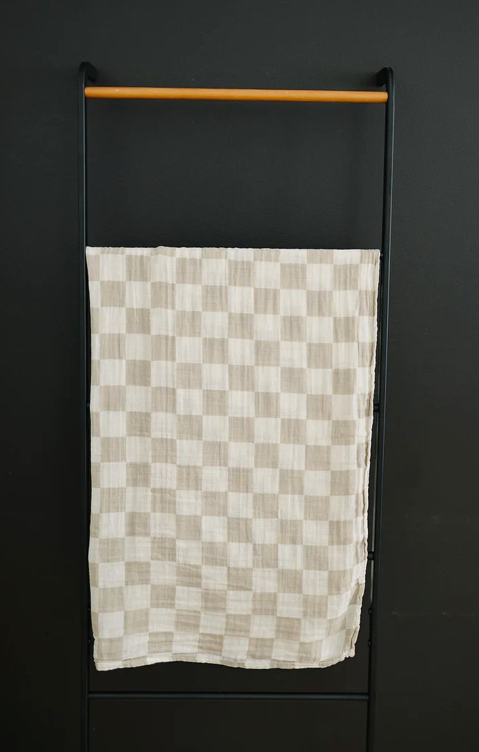Mebie Baby Muslin Swaddle Blanket - Baby Laurel & Co.