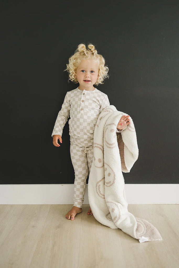 Mebie Baby Plush Baby Blanket - Baby Laurel & Co.