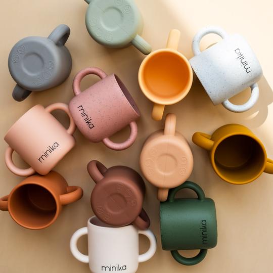 Minika Cups with Handles - Baby Laurel & Co.